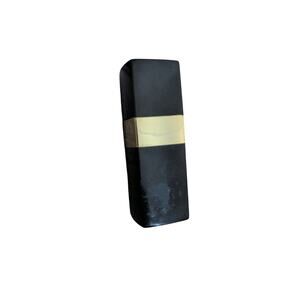 Vintage Chanel No. 5 Spray Cologne 1.5 oz Black Gold Case Atomizer 1970s Formula